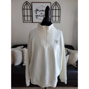 Disneyland Resorts Tinker Bell Quarter Zip Sweater Size XXL Retro Classic